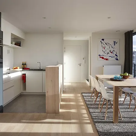 Kustappartementen Blankenberge Zimmer foto
